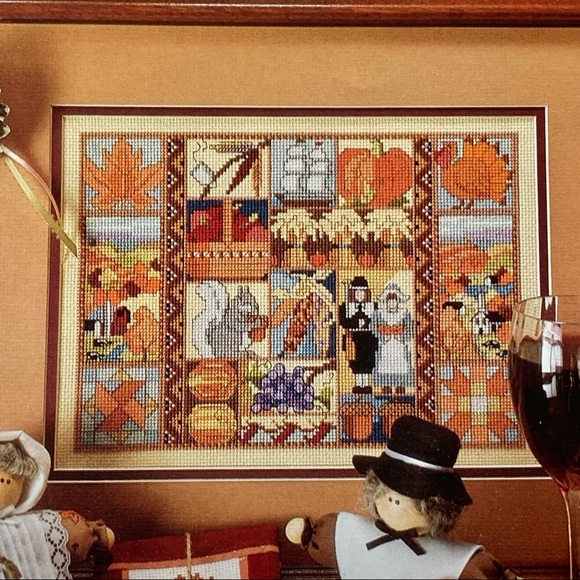 Vintage 1991 Cross-Stitch Collection Keepsake Calendar - Picture 10 of 13